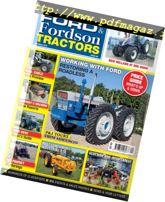 Ford & Fordson Tractors – April-May 2018