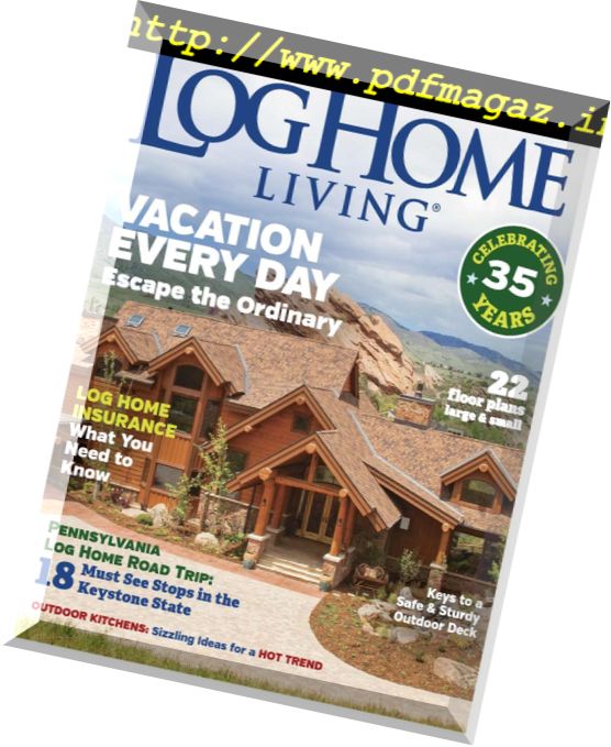 Log Home Living – April 2018