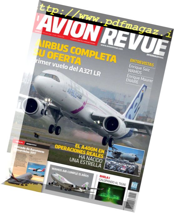 Avion Revue Spain – Marzo 2018