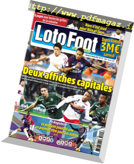 Loto Foot – 21 fevrier 2018