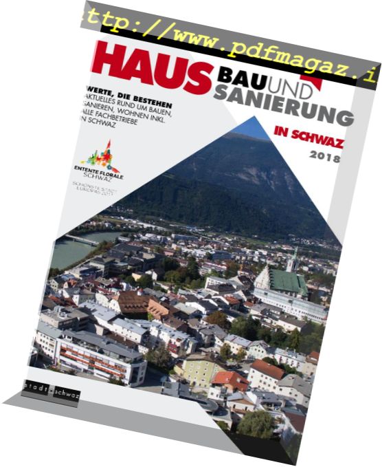 Rathausinfo Sonderheft – Hausbau und Sanierung in Schwaz 2018