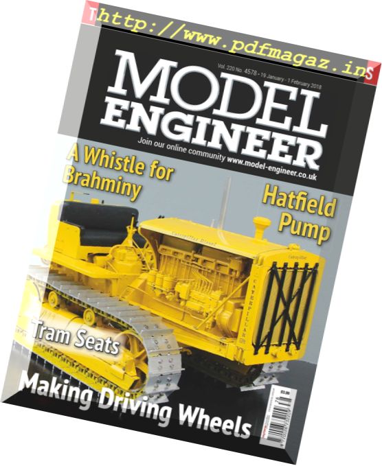 Model Engineer – 19 January 2018