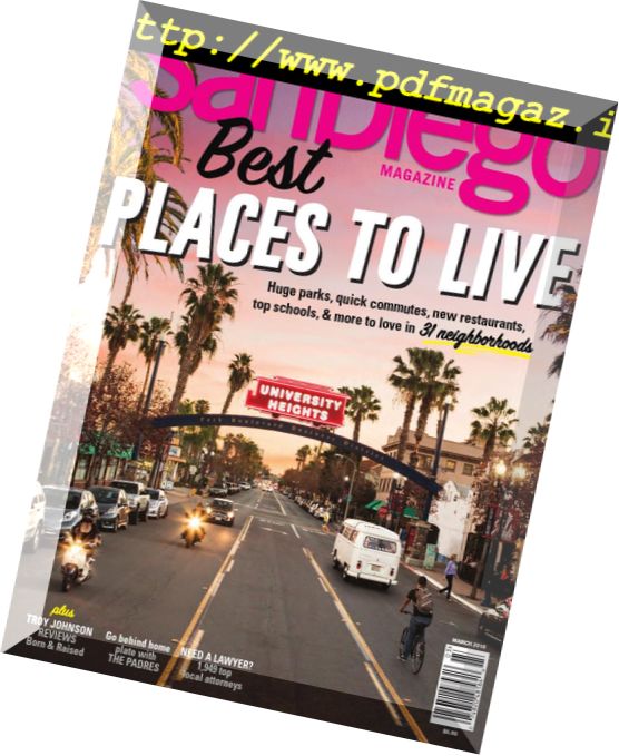 San Diego Magazine – March 2018
