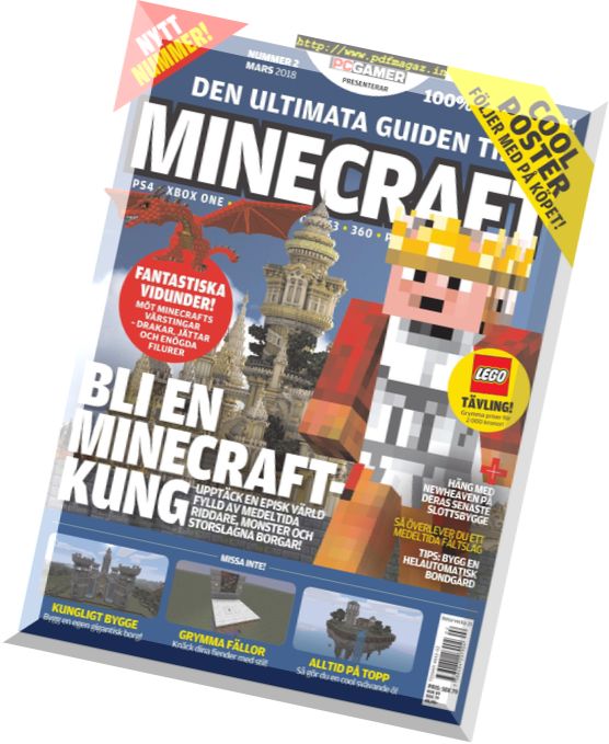 Svenska PC Gamer – Den ultimata guiden till Minecraft – Mars 2018