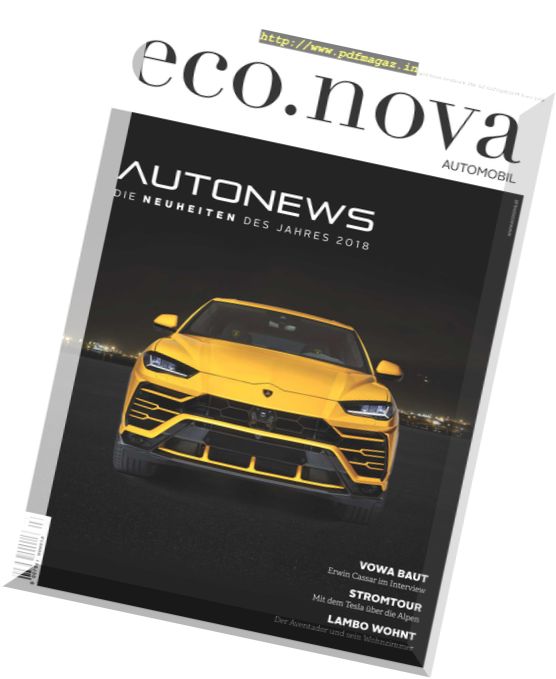 eco.nova – Spezial Auto 2018
