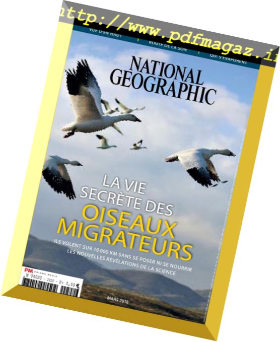 National Geographic France – mars 2018