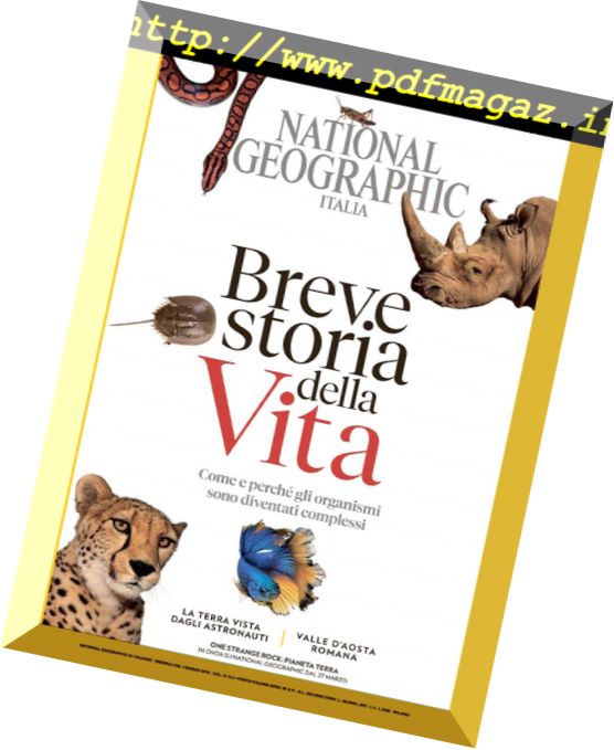 National Geographic Italia – marzo 2018