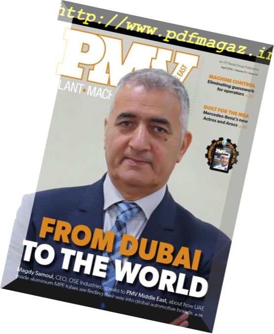 PMV Middle East – April 2018