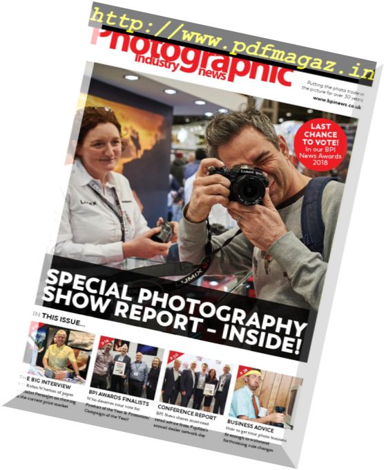 British Photographic Industry News – March 2018