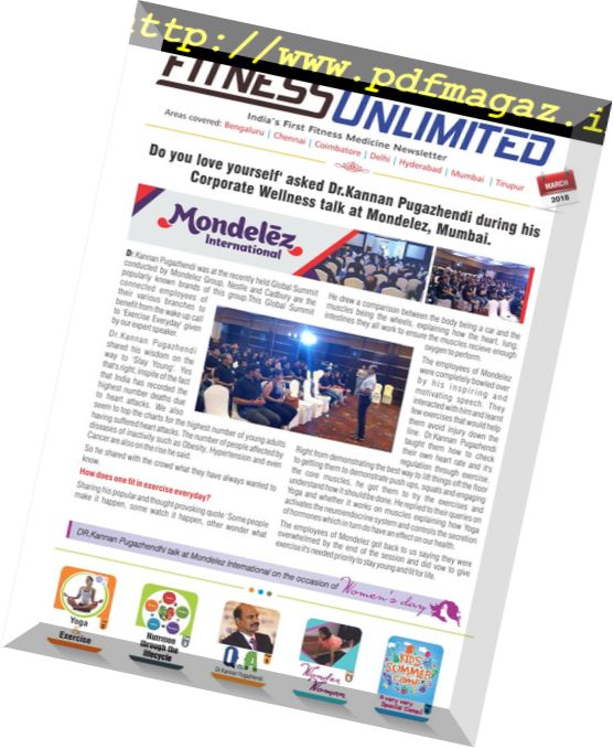 Fitness Unlimited India – March 2018