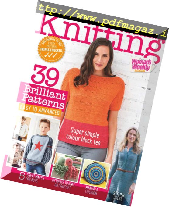 Knitting & Crochet from Woman’s Weekly – May 2018