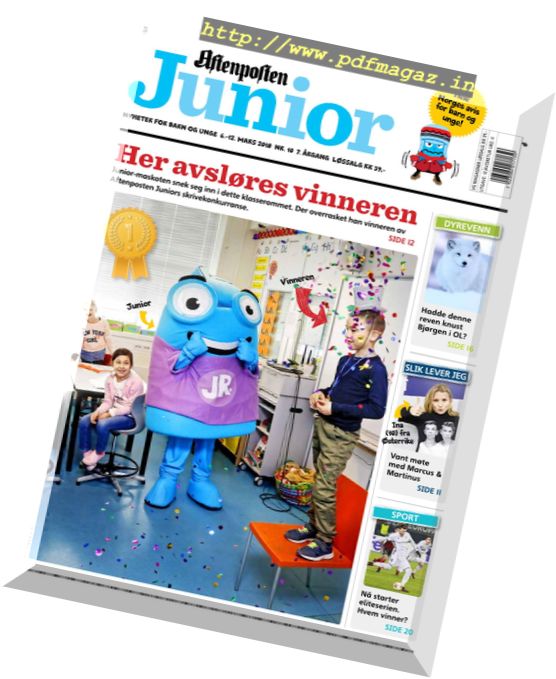 Aftenposten Junior – 6 mars 2018