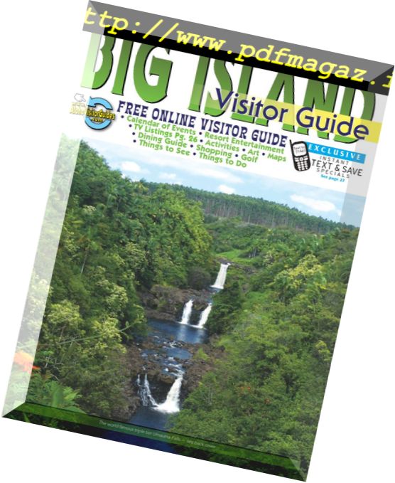 Aloha – Big Island Visitor Guide – April 2018