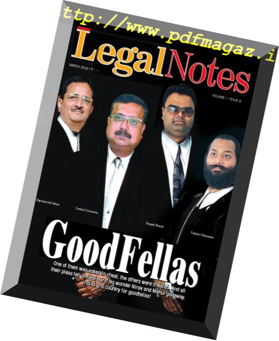 Legal Notes – March 2018