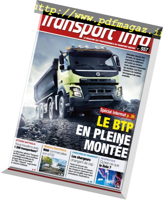 Transport Info Hebdo – avril 2018