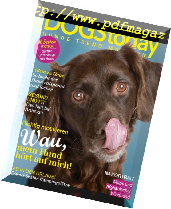 Dogs Today Germany – April-Mai 2018