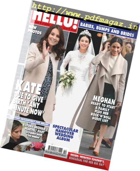 Hello! Magazine UK – 2 April 2018