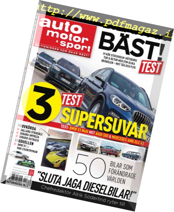 Auto Motor & Sport Sverige – 19 april 2018