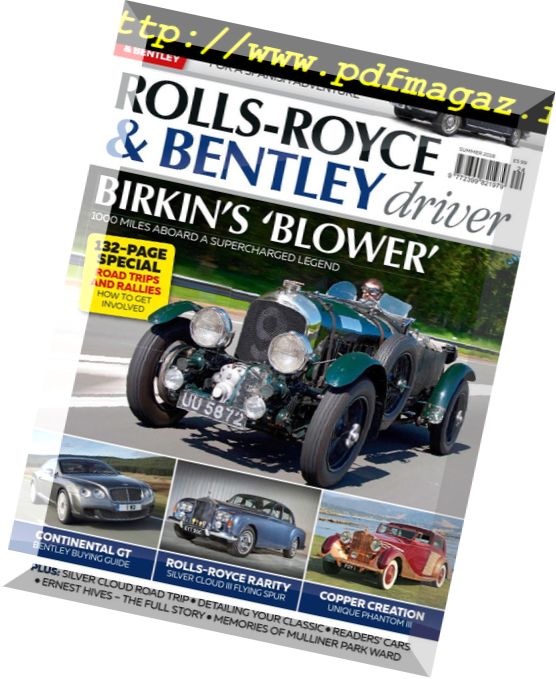 Rolls-Royce & Bentley Driver – April 2018
