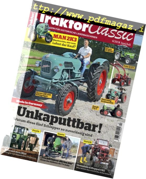 Traktor Classic – Juli-August 2018