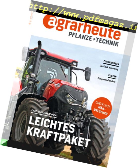 Agrarheute Pflanze + Technik – Mai 2018