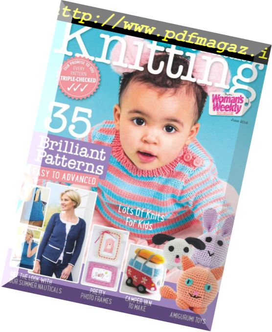 Knitting & Crochet from Woman’s Weekly – June 2018