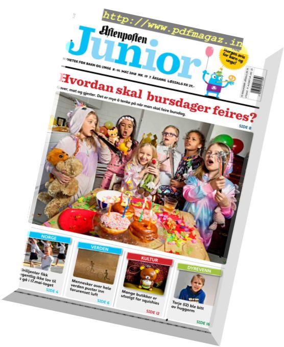Aftenposten Junior – 8 mai 2018