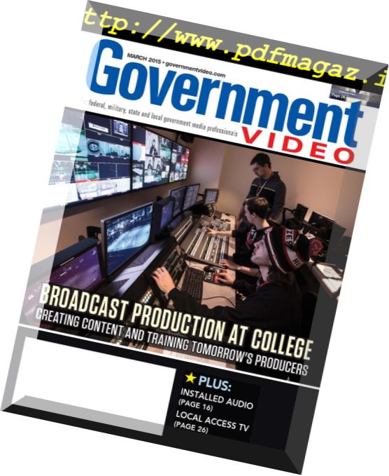 Government Video – March 2015