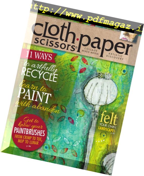 Cloth Paper Scissors – March-April 2014