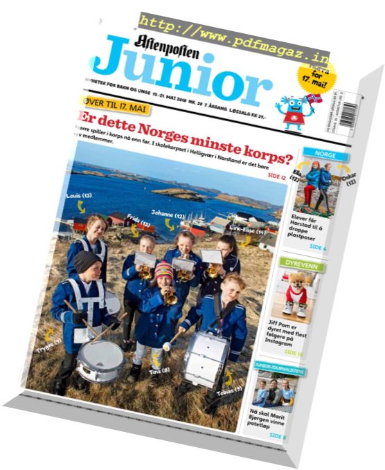 Aftenposten Junior – 15 mai 2018