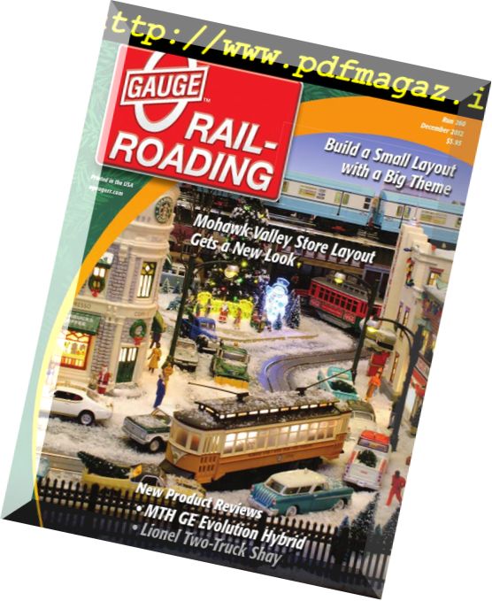 O Gauge Railroading – December 2012