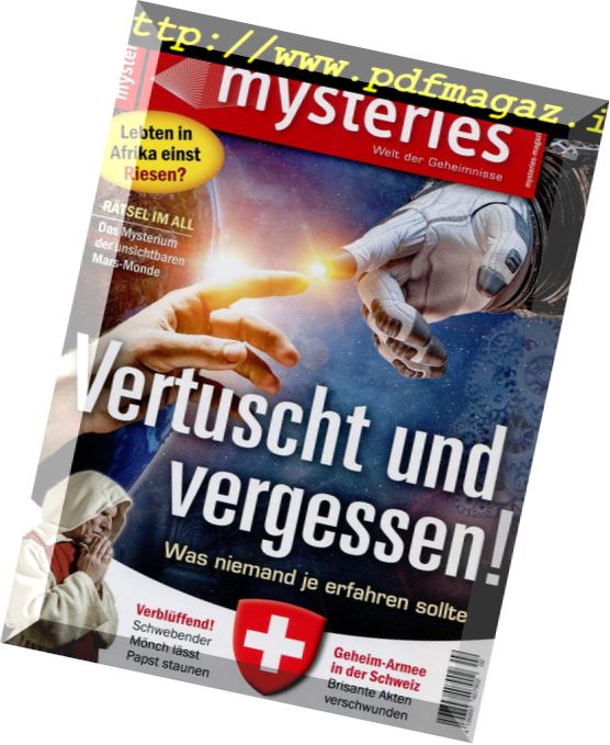 Mysteries Germany – Marz-April 2018