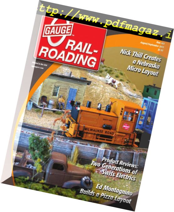 O Gauge Railroading – August-September 2013