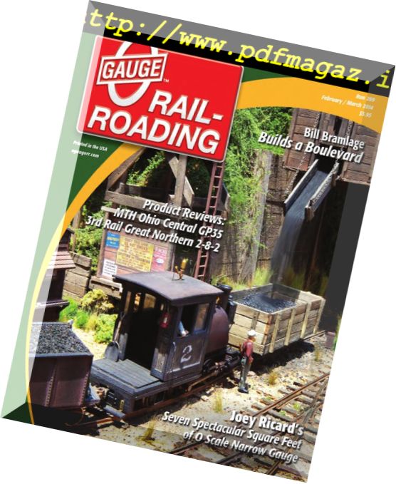 O Gauge Railroading – February-march 2014