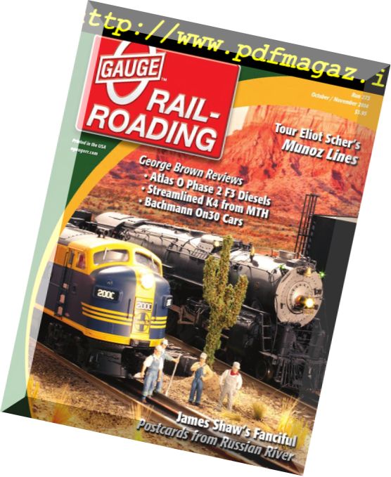 O Gauge Railroading – October-November 2014