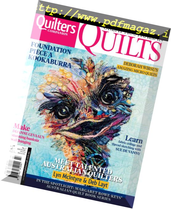 Quilters Companion – Great Aus Quilts N 7 2016