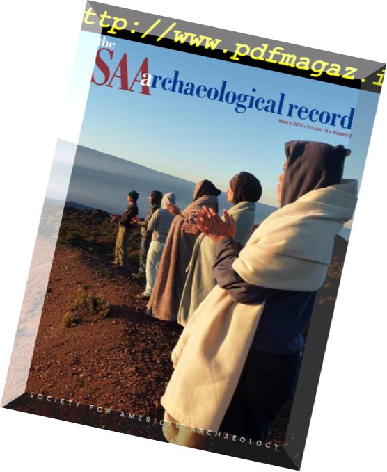 The SAA Archaeological Record – march 2013