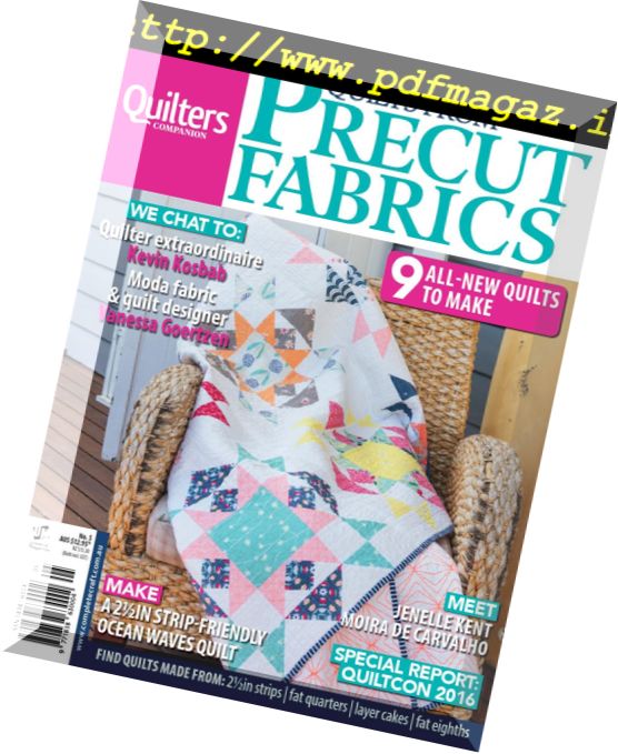 Quilters Companion – Quilts From Precut Fabrics N 5 2016