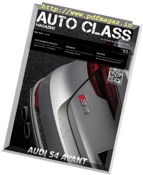 Auto Class – May 2018
