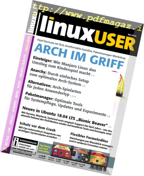 LinuxUser – Juni 2018
