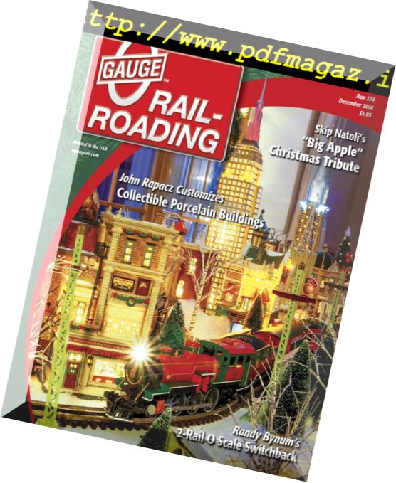 O Gauge Railroading – December 2014