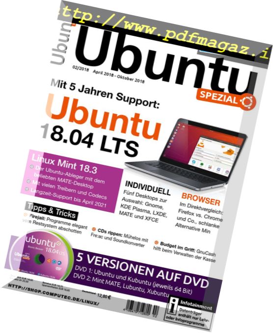 Ubuntu – Spezial Nr.2 – April-Oktober 2018