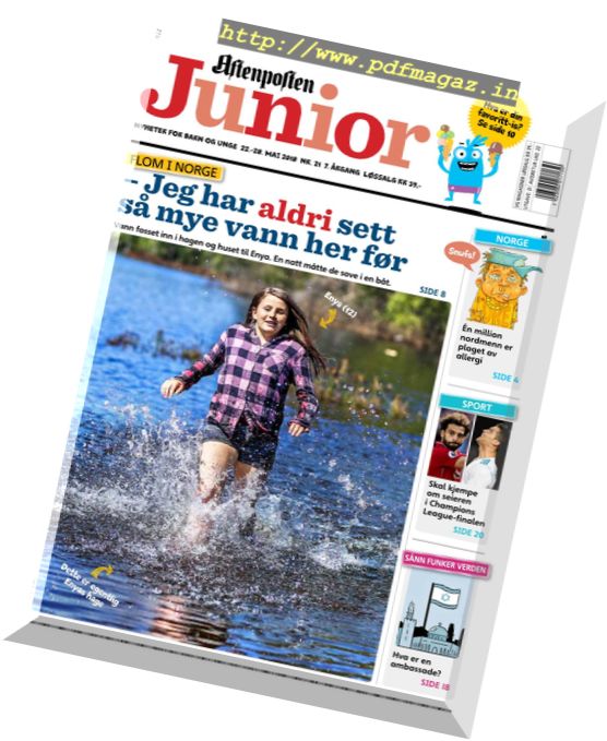 Aftenposten Junior – 22 mai 2018