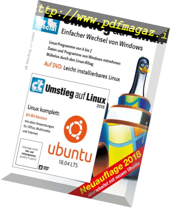 c’t Magazin Special – Umstieg auf Linux 2018