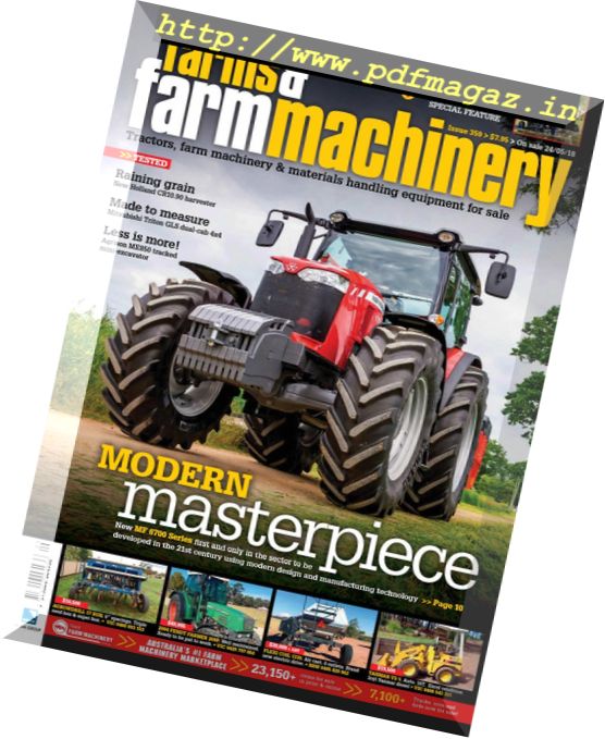 Farms and Farm Machinery – June 2018