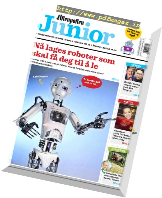 Aftenposten Junior – 29 mai 2018