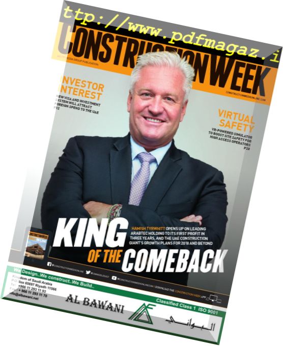 Construction Week Middle East – May 26, 2018
