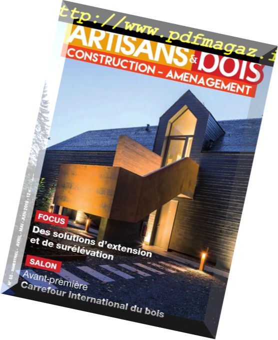 Artisans-Bois & Architecture – mai-juin 2018