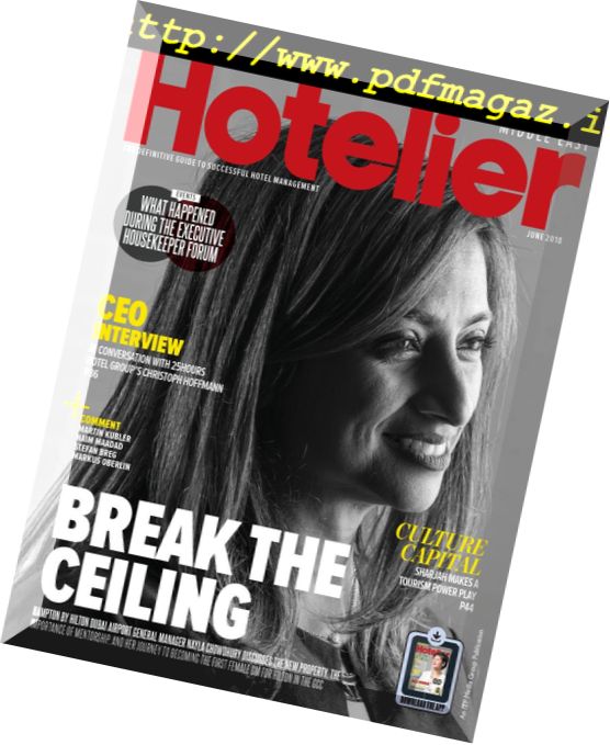 Hotelier Middle East – June 2018
