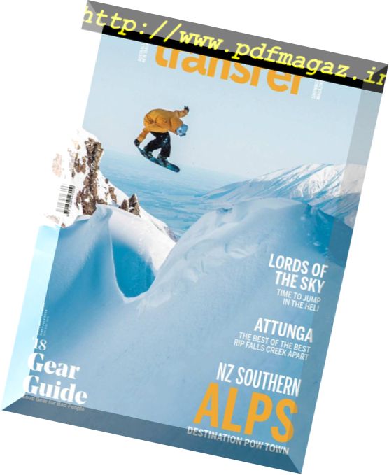 Transfer Snowboard Magazine – May 2018